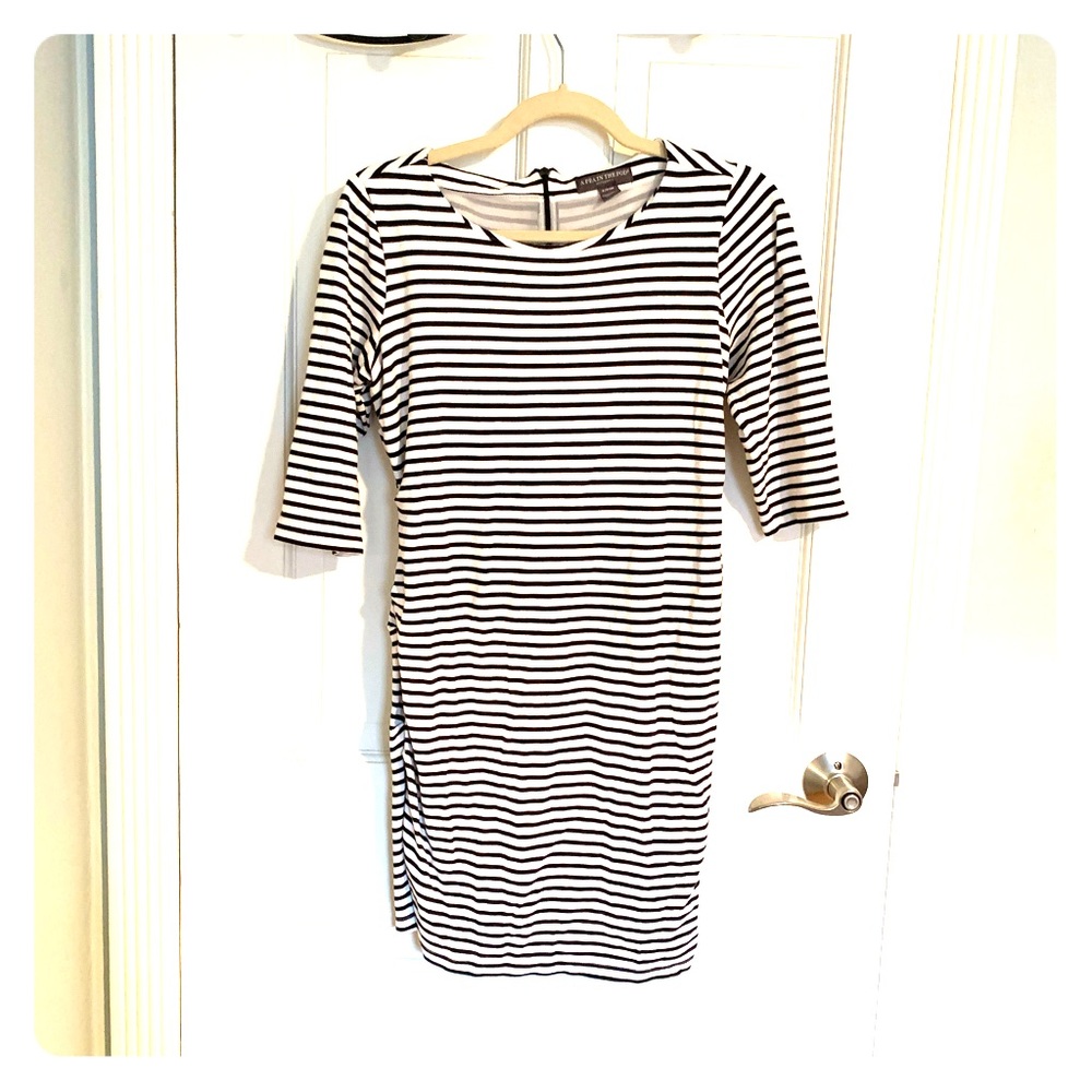 Maternity long sleeve dress